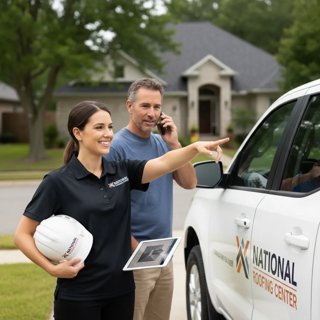National Roofing Center customer support in San Bruno